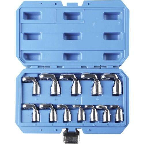 Kunzer 7GOR12 Open ringsleutel 12-delig Sleutelbreedte (metrisch) 8 - 19 mm Sleutelbreedte (inch) 3/8