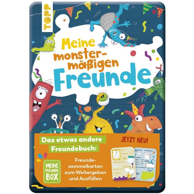 Vrienden boek "Meine monstermäßigen Freunde"