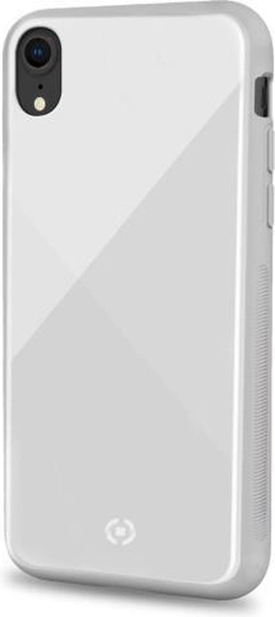 Celly Diamond Apple iPhone Xr achterkant hoesje Wit
