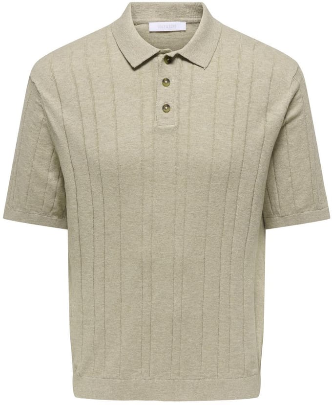 ONLY&SONS - ONSSOFUS REG SS POLO KNIT FRML - Heren - Gebreide truien