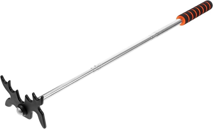 Keu Houder - Brug - Biljart Spel - Verstelbare Hoogte - 33 cm - Zilver