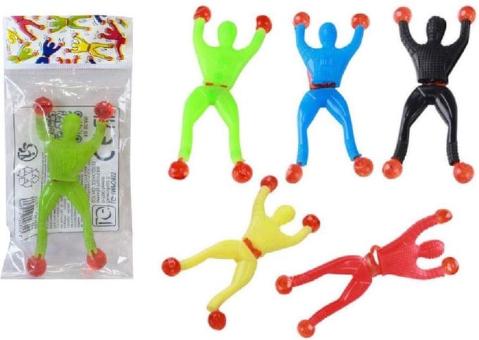 Kleverige Acrobaat Raamklimmer - 48 stuks - Sticky window crawler walker climber