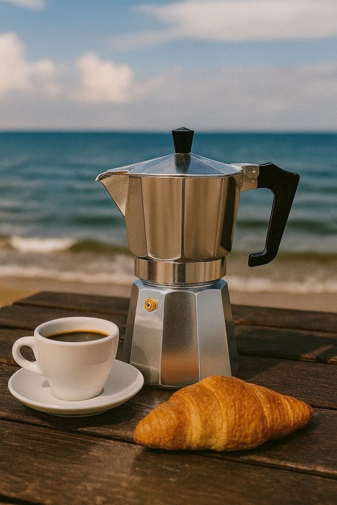 Cafetière - Ghidini - ITALEXPRESS - Aluminium - 14 Kopjes - Grijs