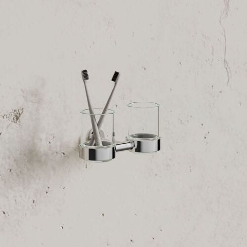 Kronenbach Radia glass holder double 29.100.056.0005