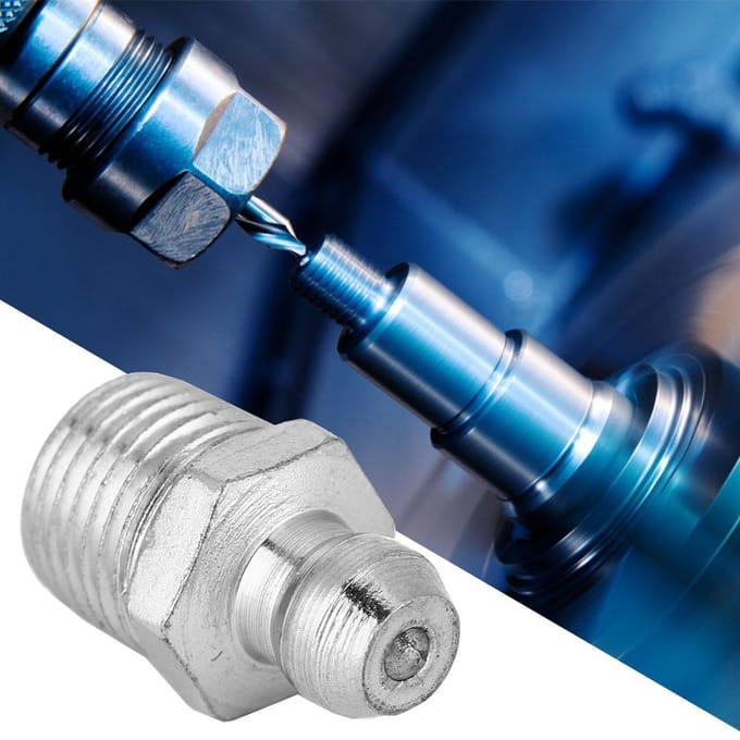 10 stuks M10*1 Robuust en Duurzaam Smeernippel voor Bouwmachines (Direct)