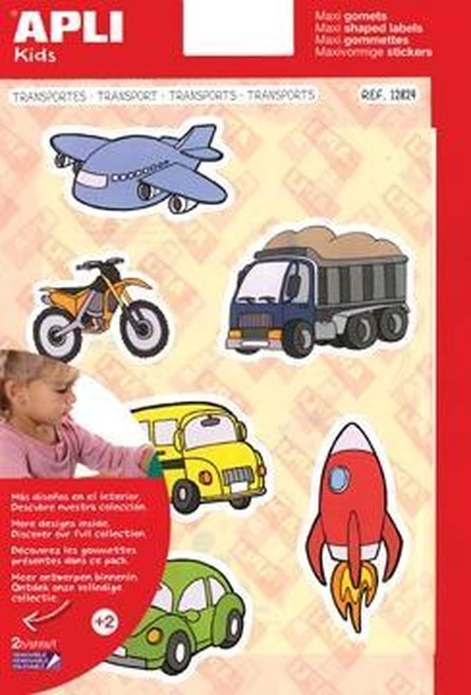 THEME STICKERS XL TRANSPORT 2V
