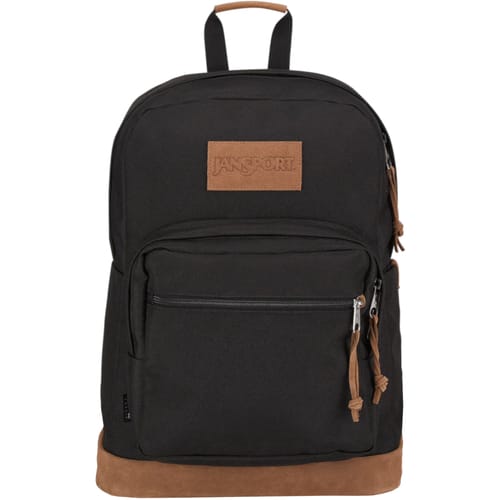 JanSport Right Pack Premium Backpack, Unisex, Zwart, Rugzak, maat: One size