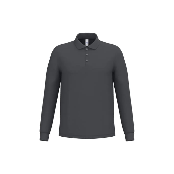 Polo met lange mouwen iDeal Basic Brand