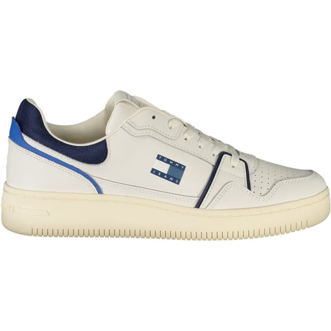 Tommy Hilfiger Bianco Polyurethaan Heren Sneakers