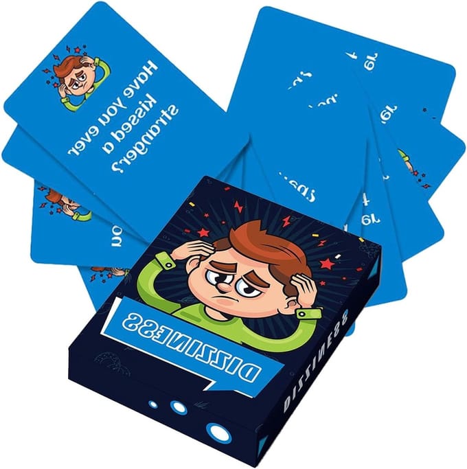 Gesprekskaarten - Interactieve kaarten - Verbindende gesprekken - 50 stuks - Compact formaat - Multicolor