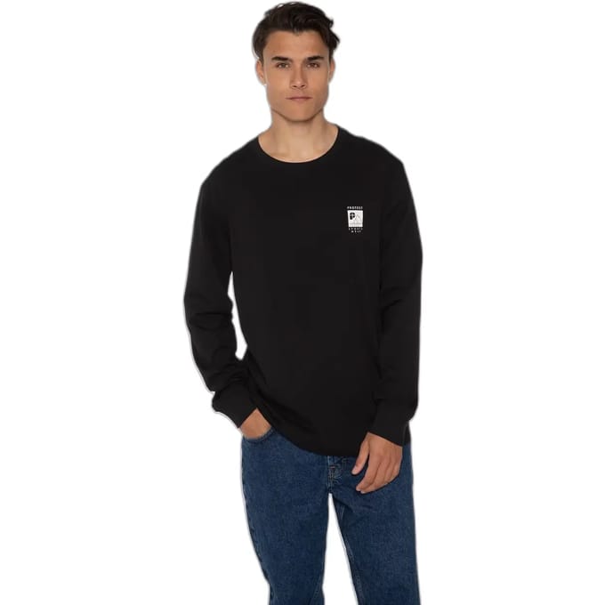 Protest Shelby – T shirt Heren – Lange mouwen – Loose fit