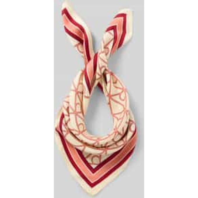 Sjaal van mix van viscose en modal model 'EMBLEM AOP'
