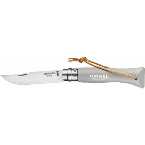 Opinel Zakmes N°06 met Koord (Maat - N°06, Kleur - Cloud)