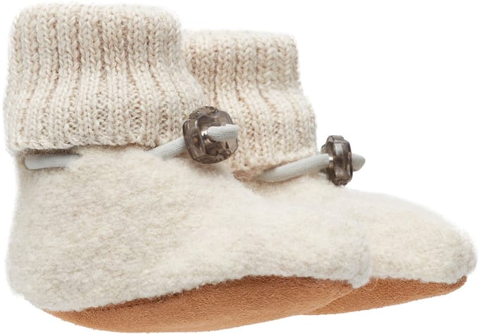 Bergstein Cozy Baby Unisex Sloffen - Off-White