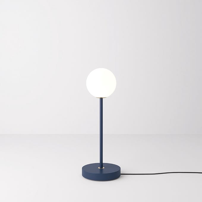 Lexon Design BUBBLE Desk LED Lamp - Dark Blue