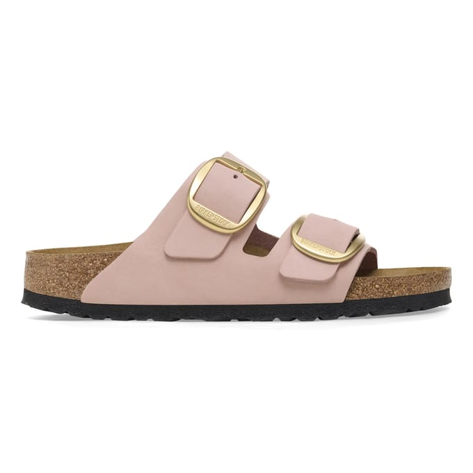 Dames muiltjes Birkenstock Arizona Big Buckle Nubuck Leather