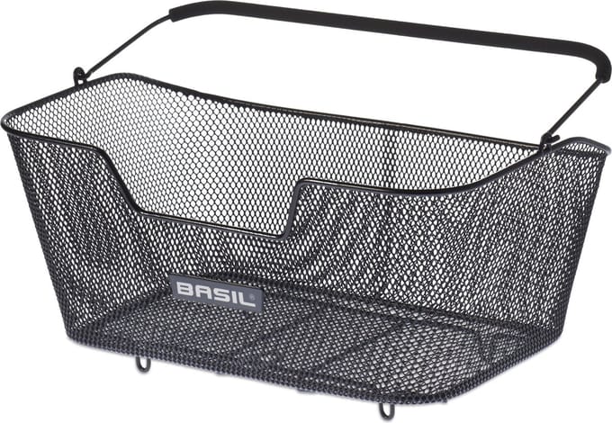 BasiL Base L Fietsmand - Achter - Staal - Zwart - Large