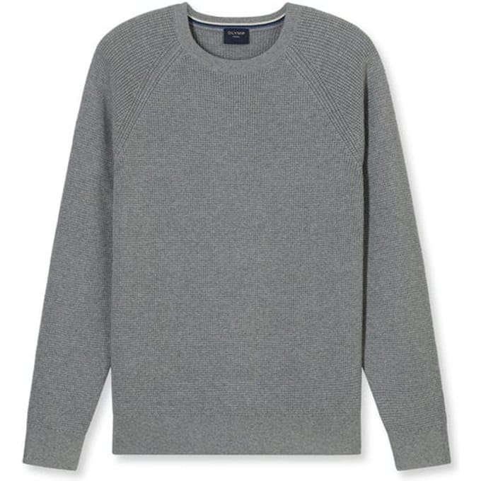 OLYMP Casual Breisel, Regular Fit, Grijs