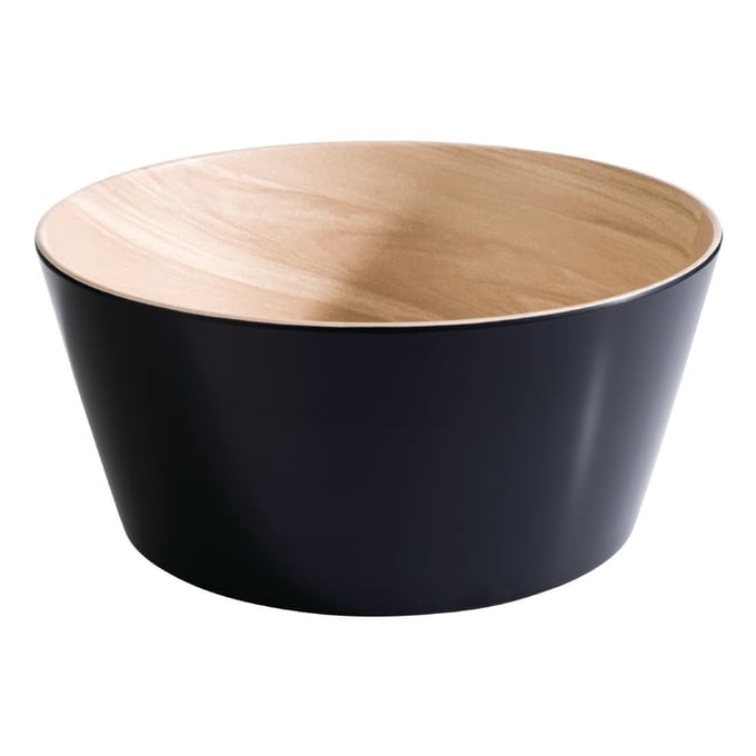 APS Frida Kom Hout En Zwart 22(Ø)cm 2,2L - APS FB827 - Restaurant - Hotel - Professioneel