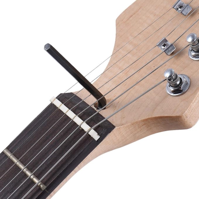 9 stks Gitaar Bas Hals Brug Schroef Truss Rod Aanpassing Wrench Set Reparatie Tool gray