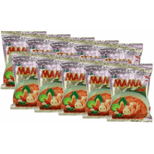 MAMA instant noedels met garnalensmaak 10 x 60 g