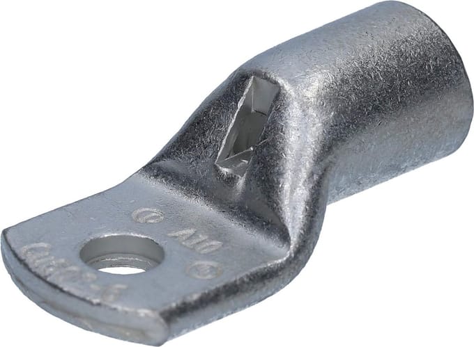 10 stuks Cembre A10-M6 buiskabelschoenen 50 mm² M6 ongeïsoleerd van vertind koper