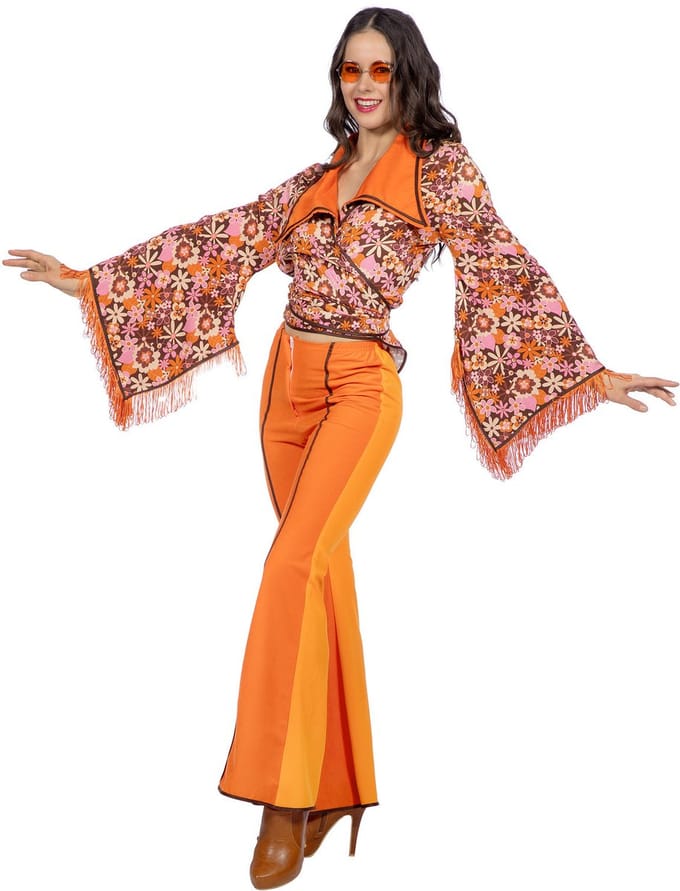 70s Bloemenpower - Vrouw
