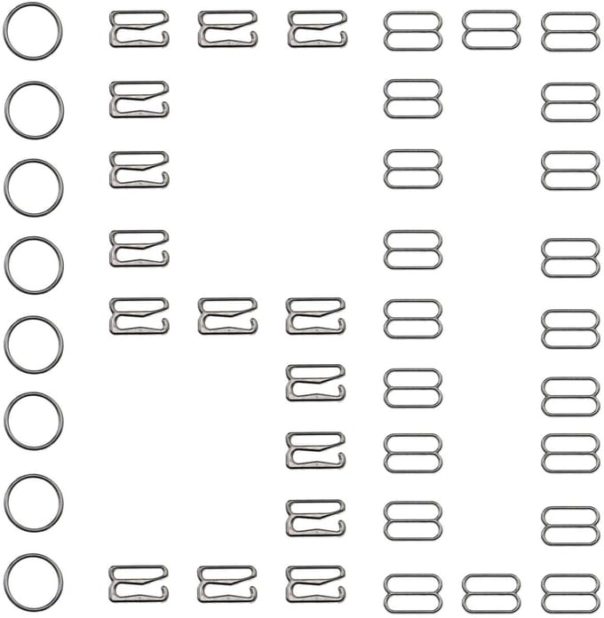 Dailygoods- Lingerieslippers 150 stuks - Haak/sluiting - Verstelbare