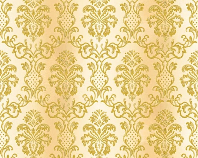 KLASSIEK BEHANG - Creme Geel - AS Creation Hermitage 10