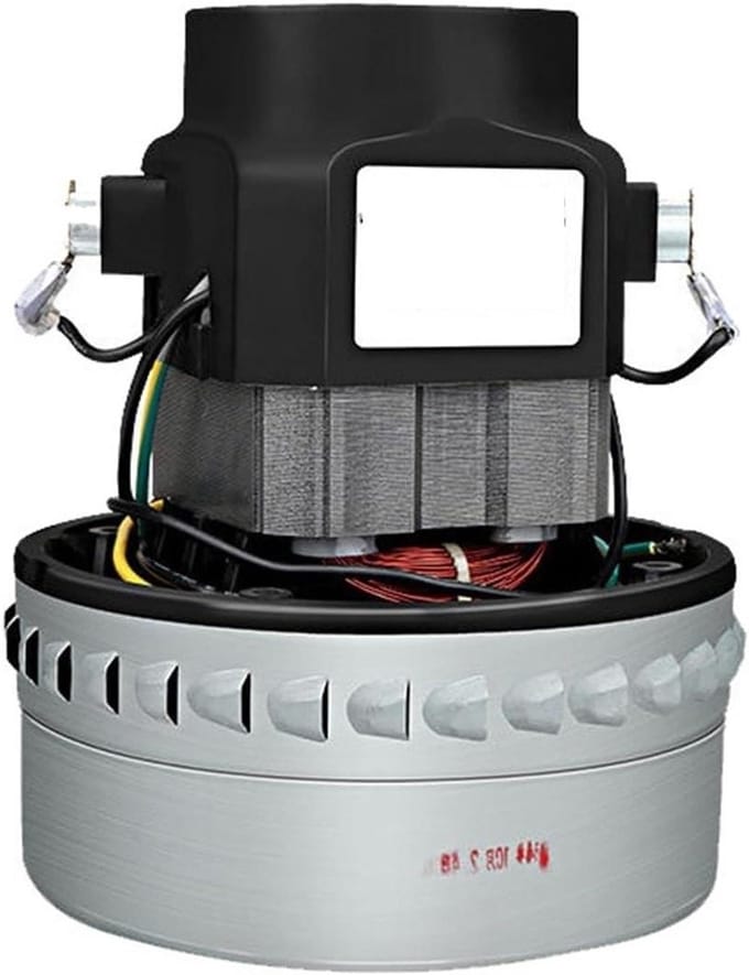 Stofzuigermotor - Zuigmachine Motor - Stofzuigen - 1500W Vermogen - 143MM Diameter - Zwart