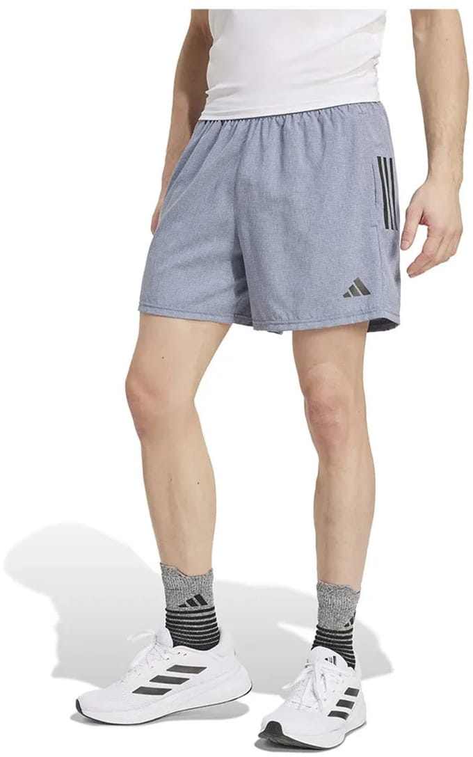 Adidas Own The Run 7´´ Korte Broek Grijs S Man