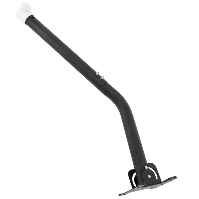 Mounting Kit for Starlink Adjustable Pivot Lock Bracket J Pole Mast Satellite Internet Mount black