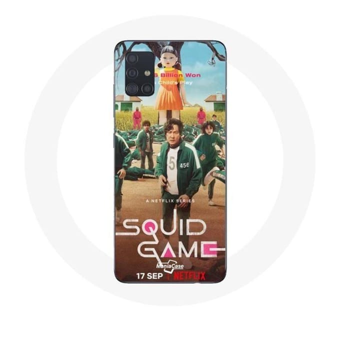 Coque - Samsung - Galaxy A51 - Squid Game - Protection contre les chocs - Souple