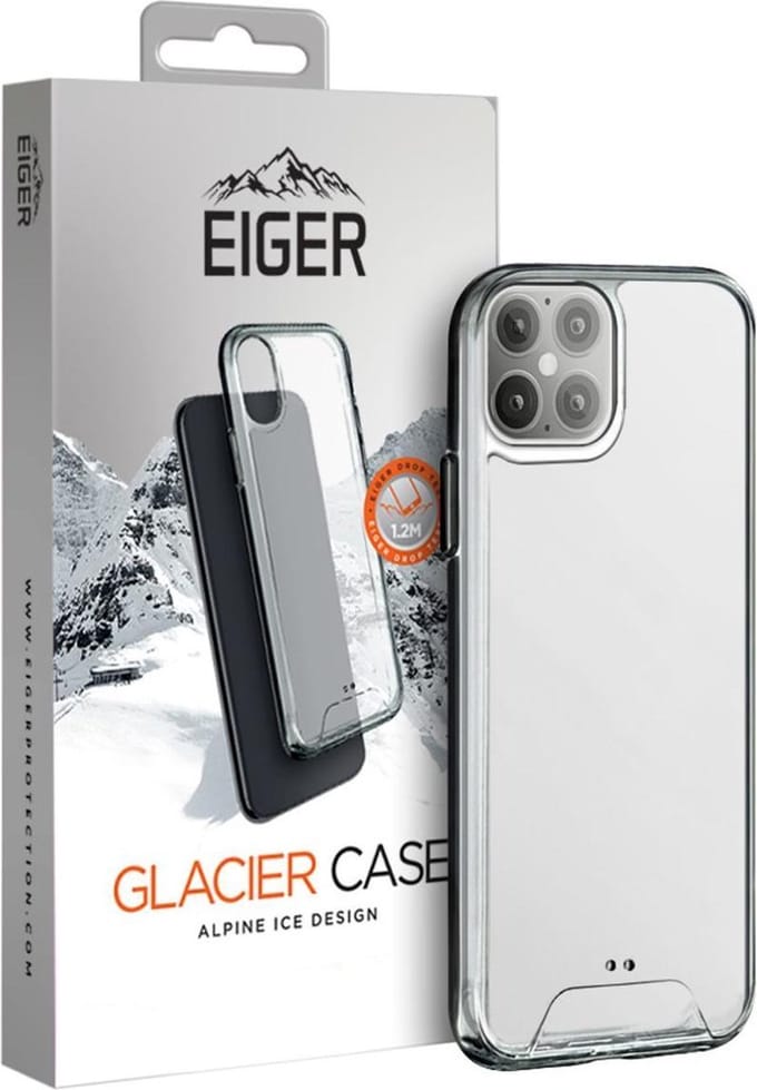 Eiger Glacier case Apple iPhone 12 Pro Max - transparant