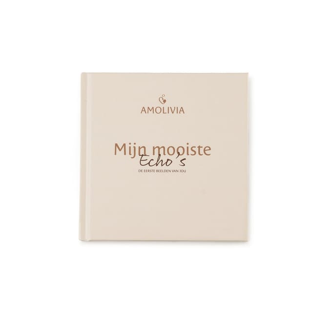 Amolivia Echo Boekje - Echoboekje - Crème