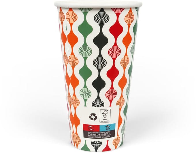 Milkshakebekers 500 ml (20 oz), karton 50 stuks