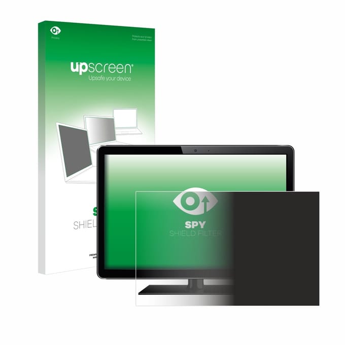 upscreen - privacyscherm voor Standaardmaten mit 13.3 inch Schermen [294 mm x 165.5 mm, 16:9] - privacy filter screenfilter Blauwlichtfilter