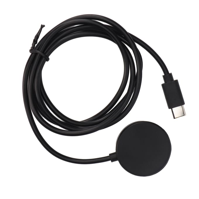 Smartwatchlader Magnetisch USB C met 3,3ft Kabel Zwart Smartwatch Oplaaddock voor Samsung black