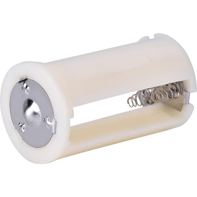 5 Pcs 3 x AA To 1 D Size Parallel Battery Holder Conversion Adapter Switcher Converter Case white