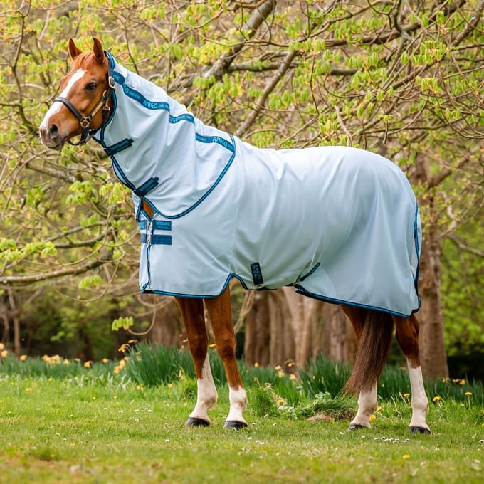 Amigo Bug Rug Vliegendeken Azure Blue 75/114 cm Pony