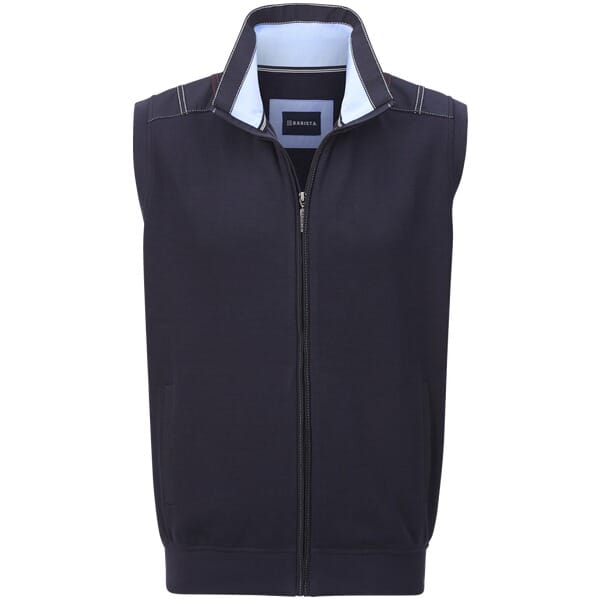 Babista herren Sweatbodywarmer - 68/70 - donkerblauw - Plus Size