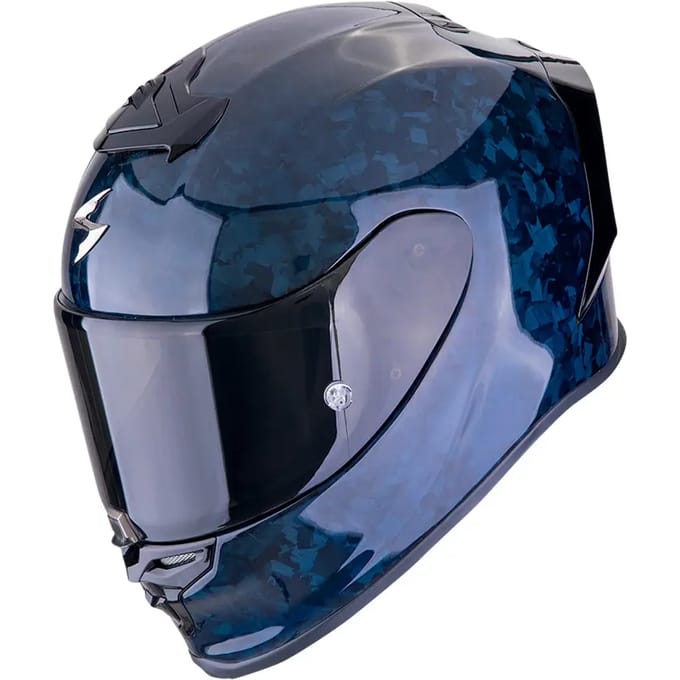Volle motorhelm Scorpion EXO-R1 EVO Onyx Carbon Air Solid