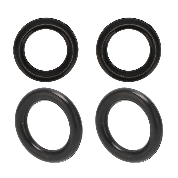 100PCS Accessoires Abreuvoir Cochon Anneaux en Plastique Rondelle d'Installation d'Abreuvoir pour l'Alimentation de la Volaille black