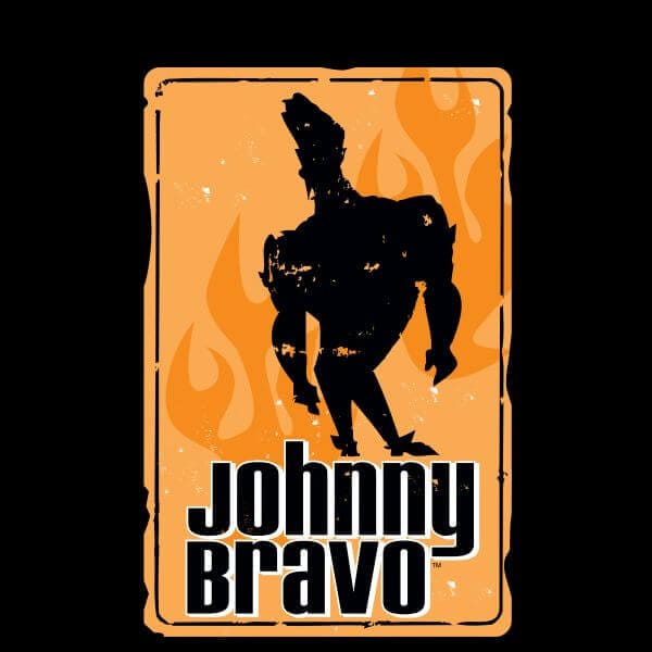 Johnny Bravo Fire Women's T-Shirt - Black - 3XL