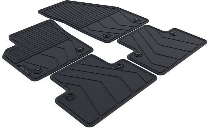 Rubber Automatten geschikt voor Volvo S40/V40 - Bouwjaar: 2004-2012 - Originele pasvorm - 4-delig