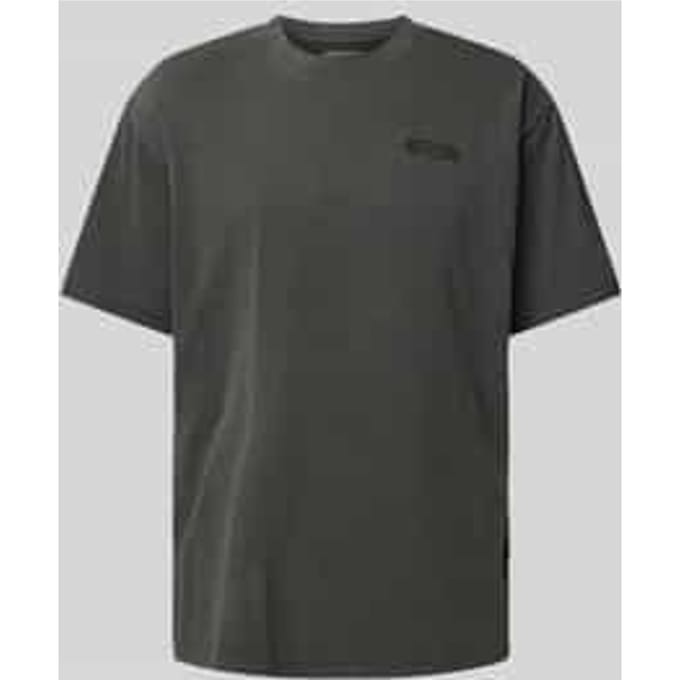 Loose fit T-shirt met labelprint