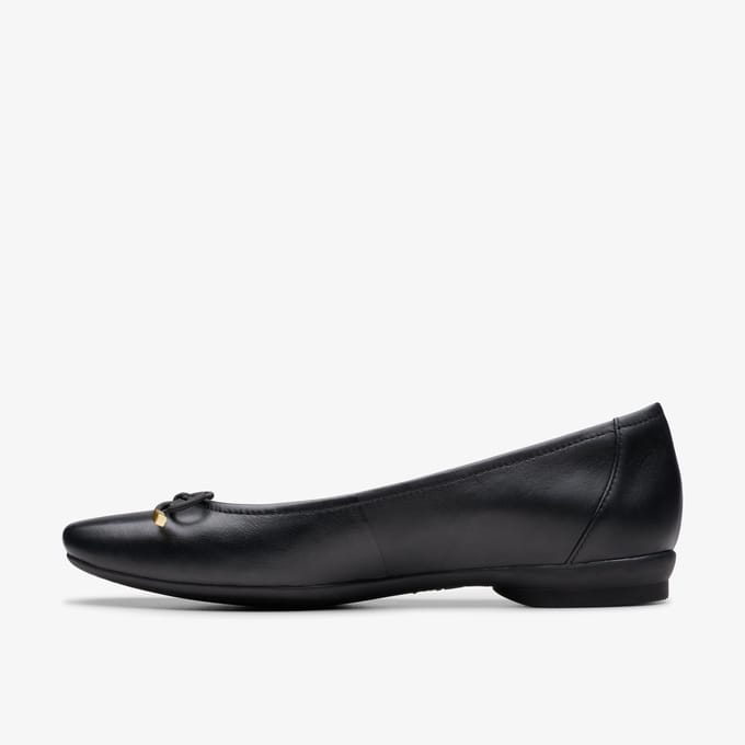 Candra Licht Zwarte Leren Schoenen