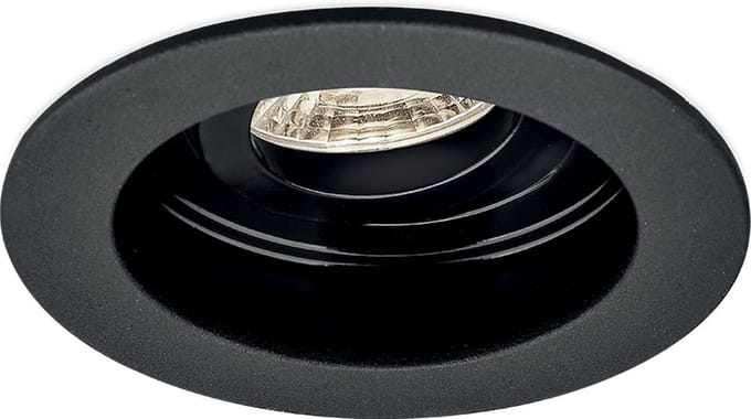 BRAYTRON BETA RONDE ZWART IP20 DOWNLIGHT / PLAFOND ARMATUUR