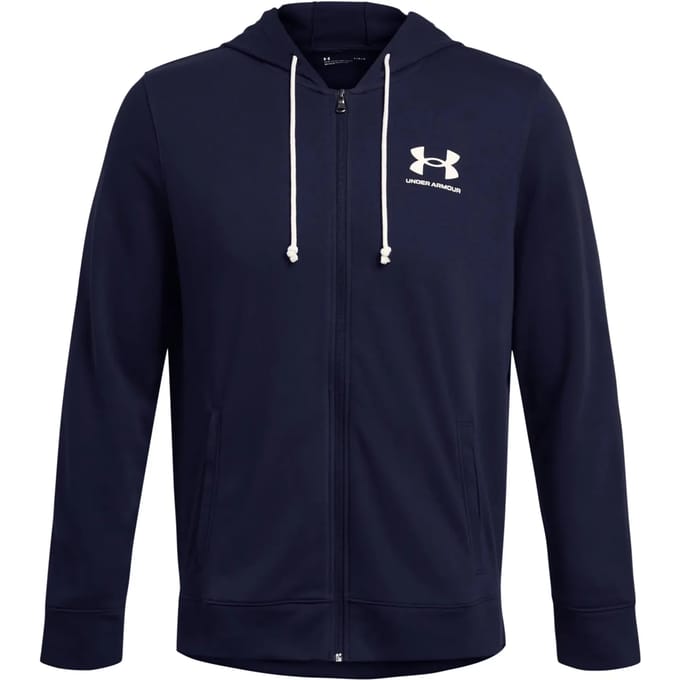 Hooded sweatshirt met rits Under Armour Rival Terry