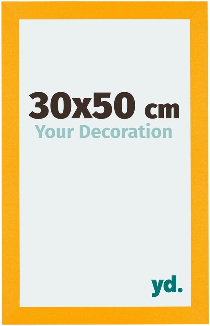 Your Decoration - Fotokader 30x50 cm - MDF - Geel - Mura